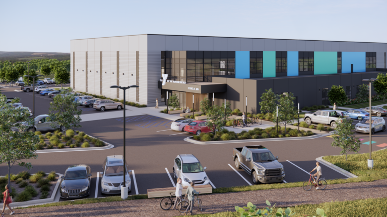 An exterior rendering of the Bemidji YMCA