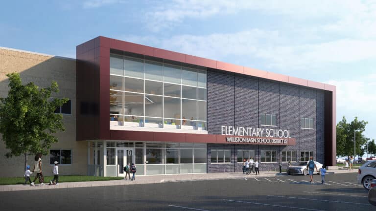 Williston Elementary School Rendering