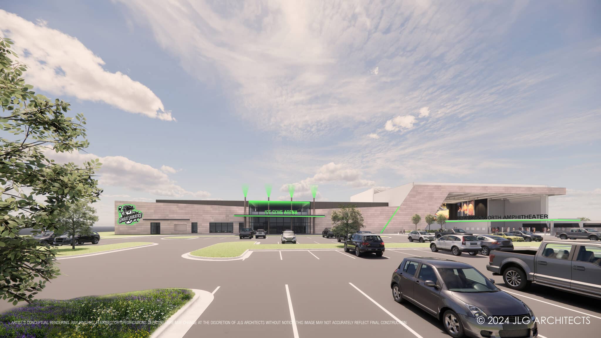 Exterior with Amphitheater