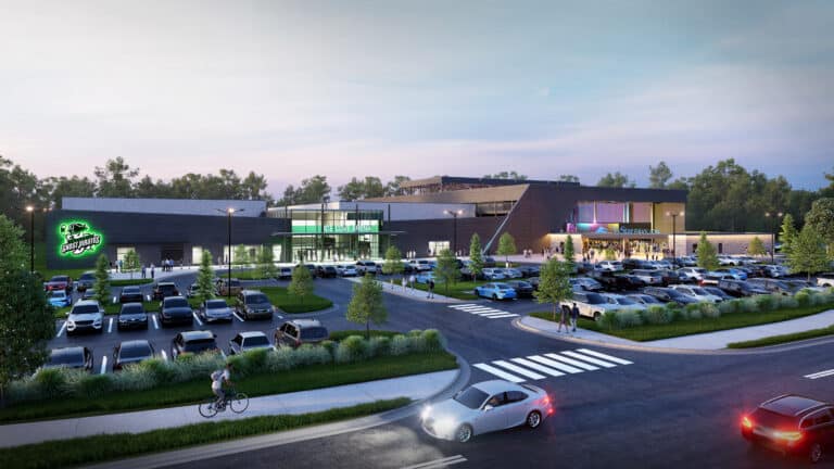 Exterior Rendering of Port Wentworth Ice Cove & VyStar Pavilion