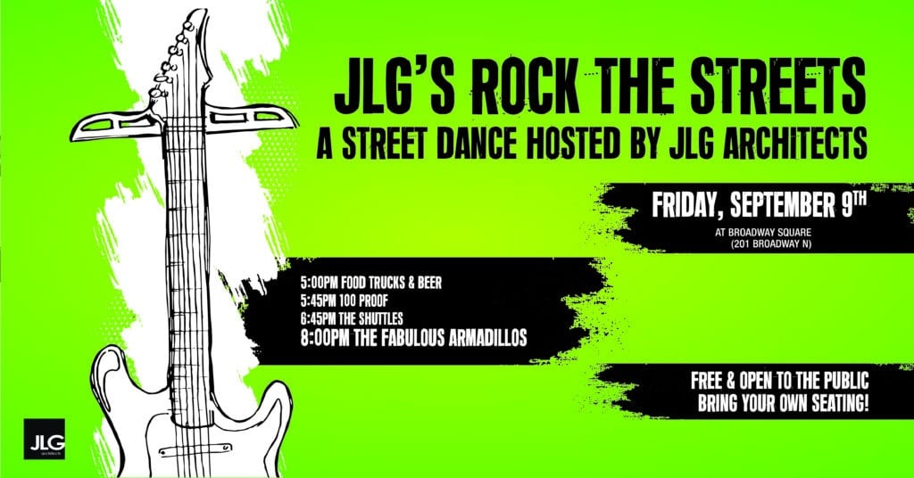 JLG's 8th Annual "Rock the Streets" Concert Comes Back to Downtown