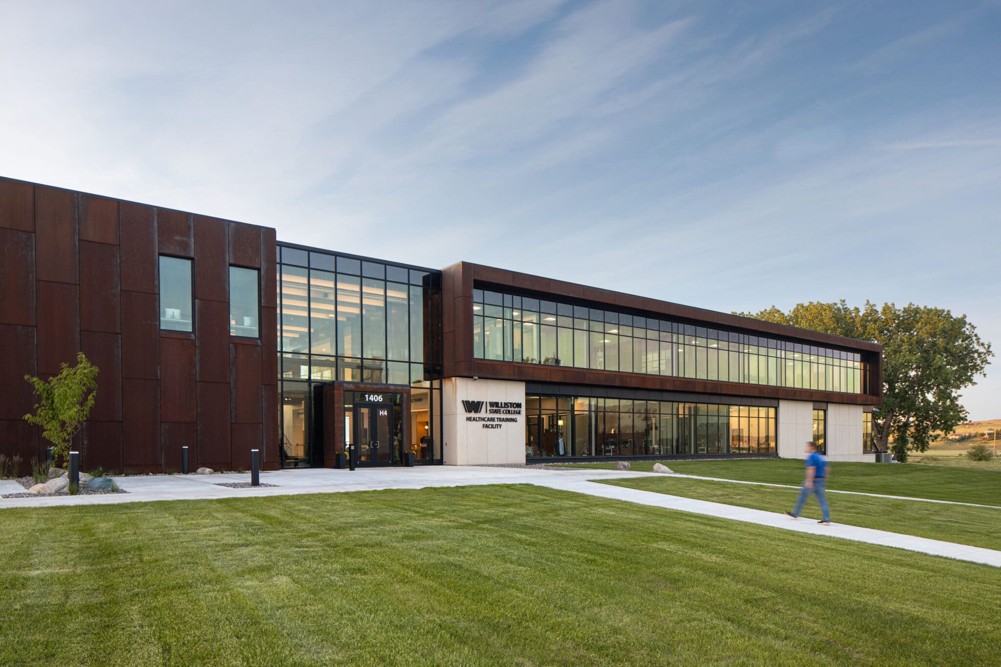 Williston State Healthcare Training Facility Front exterior