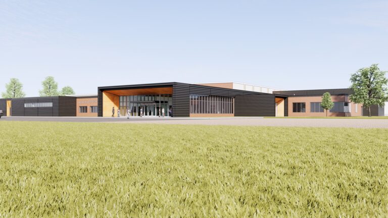 Mahnomen Public Schools Exterior Rendering