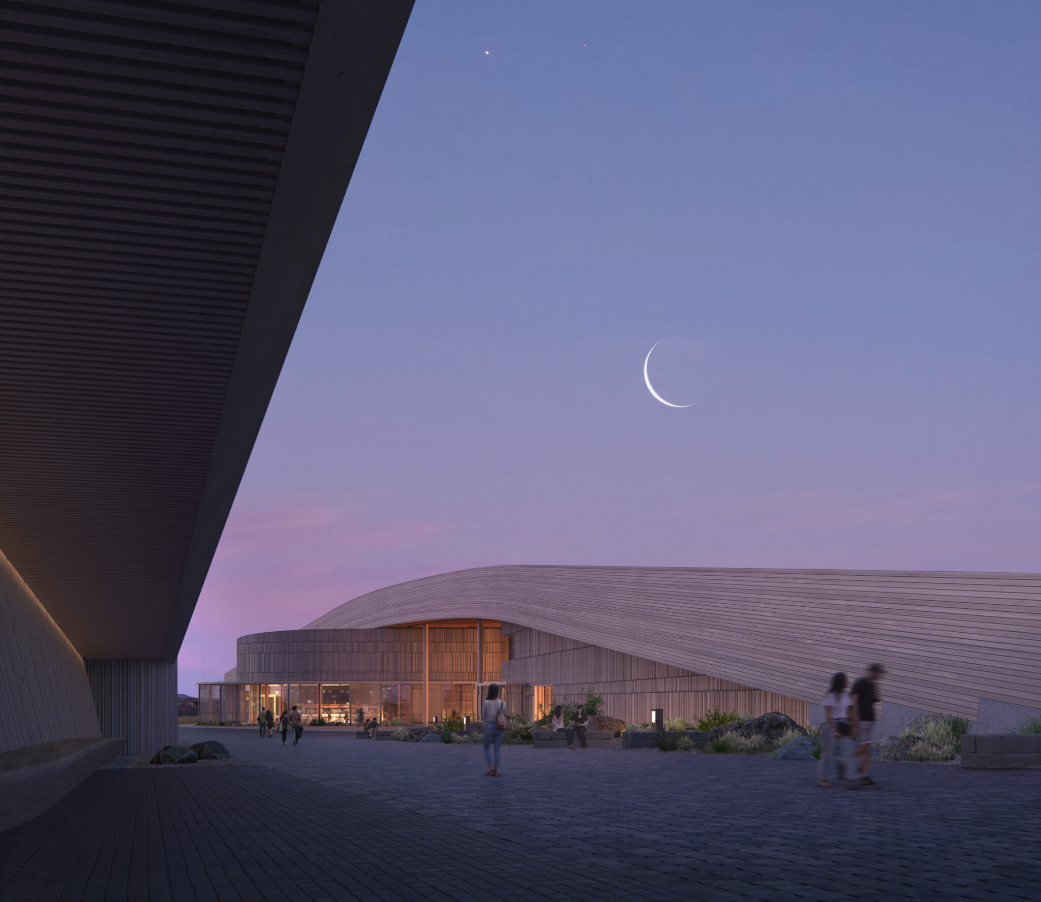 Theodore Roosevelt Presidential Library - JLG Architects in collaboration with Snohetta - Image by Snohetta