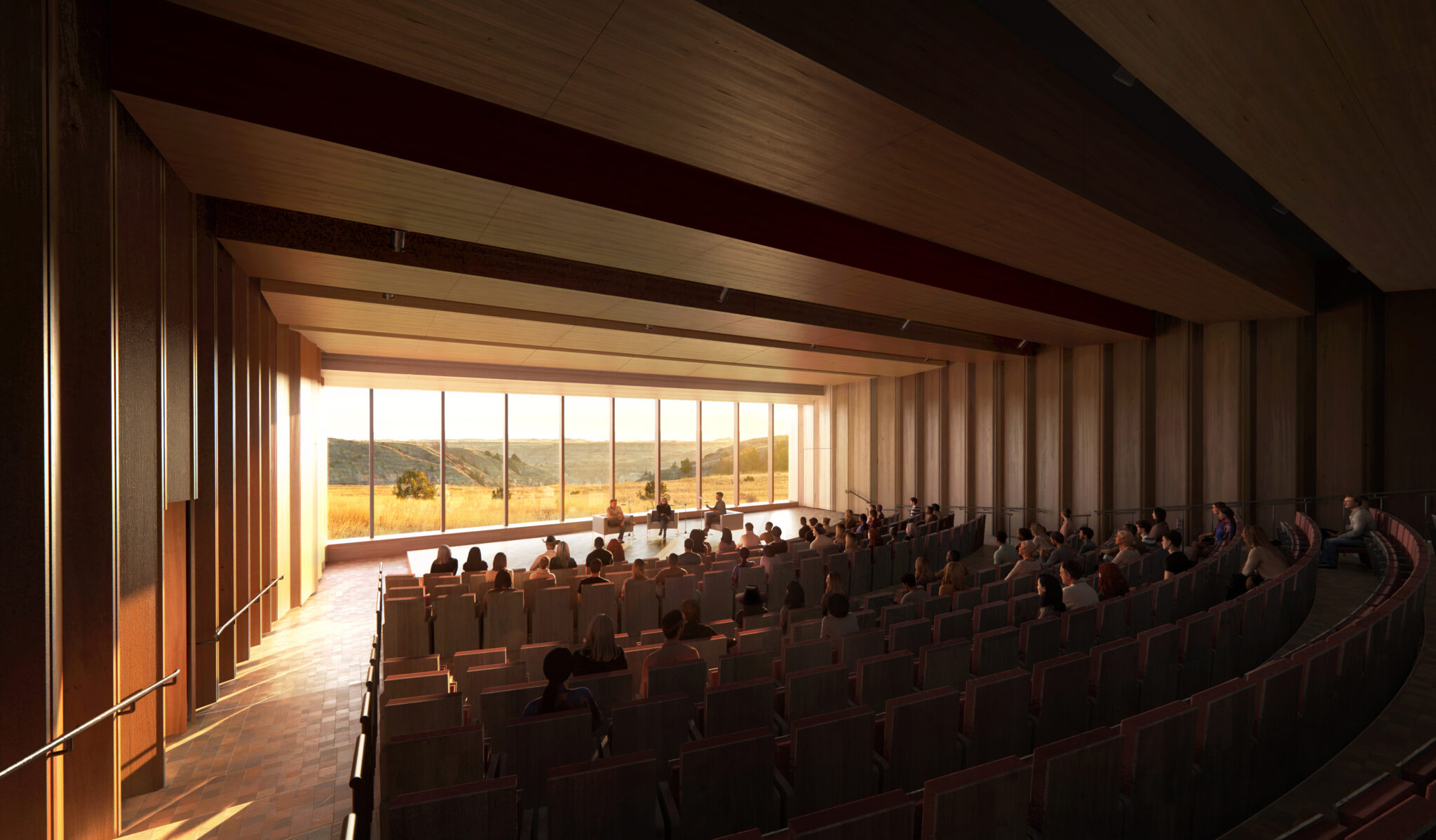 Theodore Roosevelt Presidential Library - JLG Architects in collaboration with Snohetta - Image by Snohetta