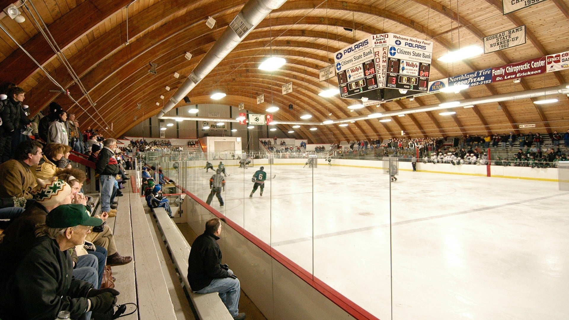 Roseau Memorial Arena Ice Replacement