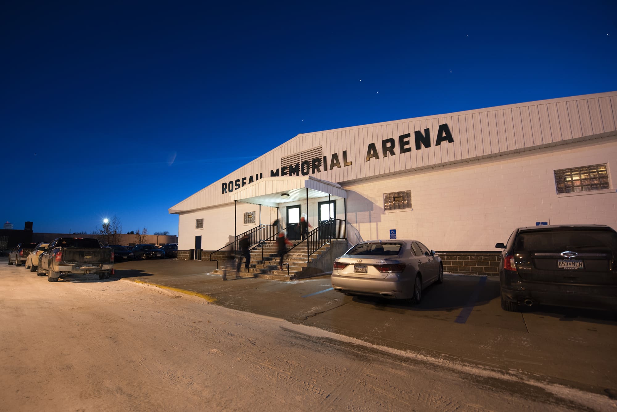 Roseau Memorial Arena Ice Replacement