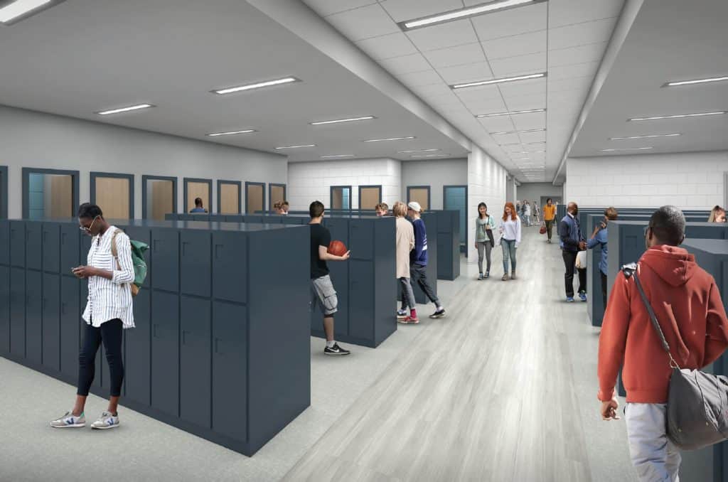 JLG Universal Locker Room Concept