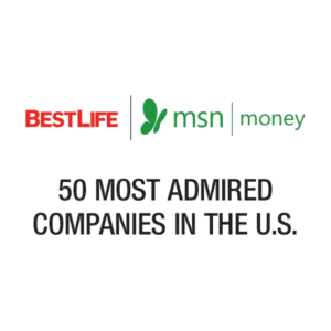 BestLife/MSN Money - 50 Most Admired Companies in the U.S.