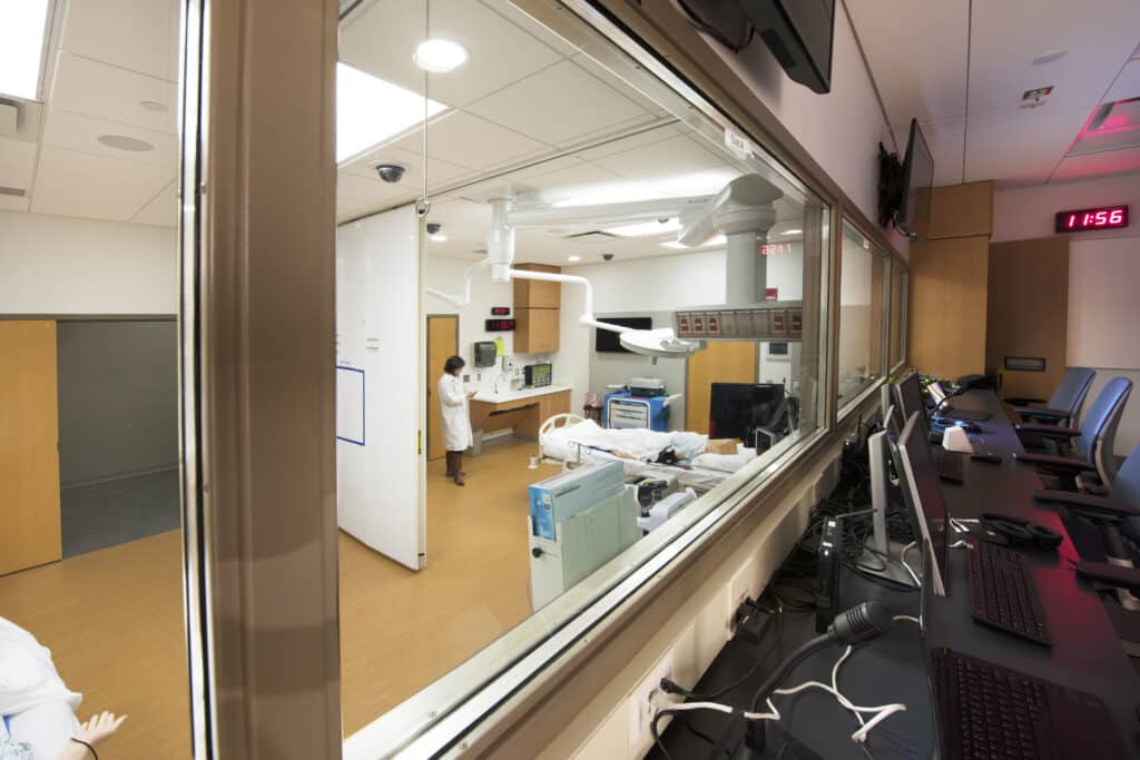 Procedure room at UND medical center