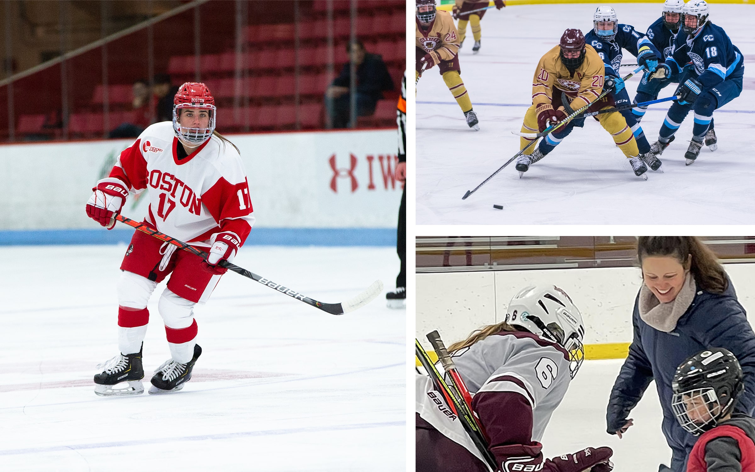 BU Men's Hockey Players, Coaches, Past and Present, Off to